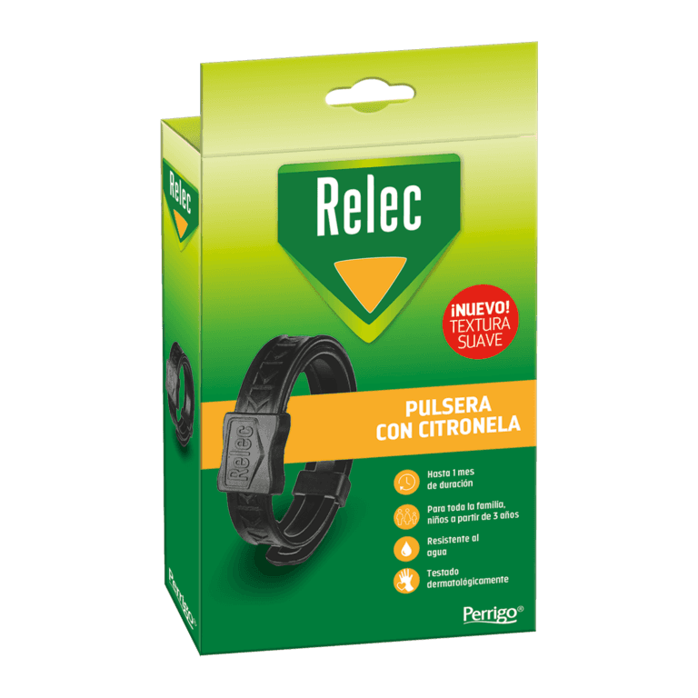 Relec Pulsera Citronela Negra 1 unidad