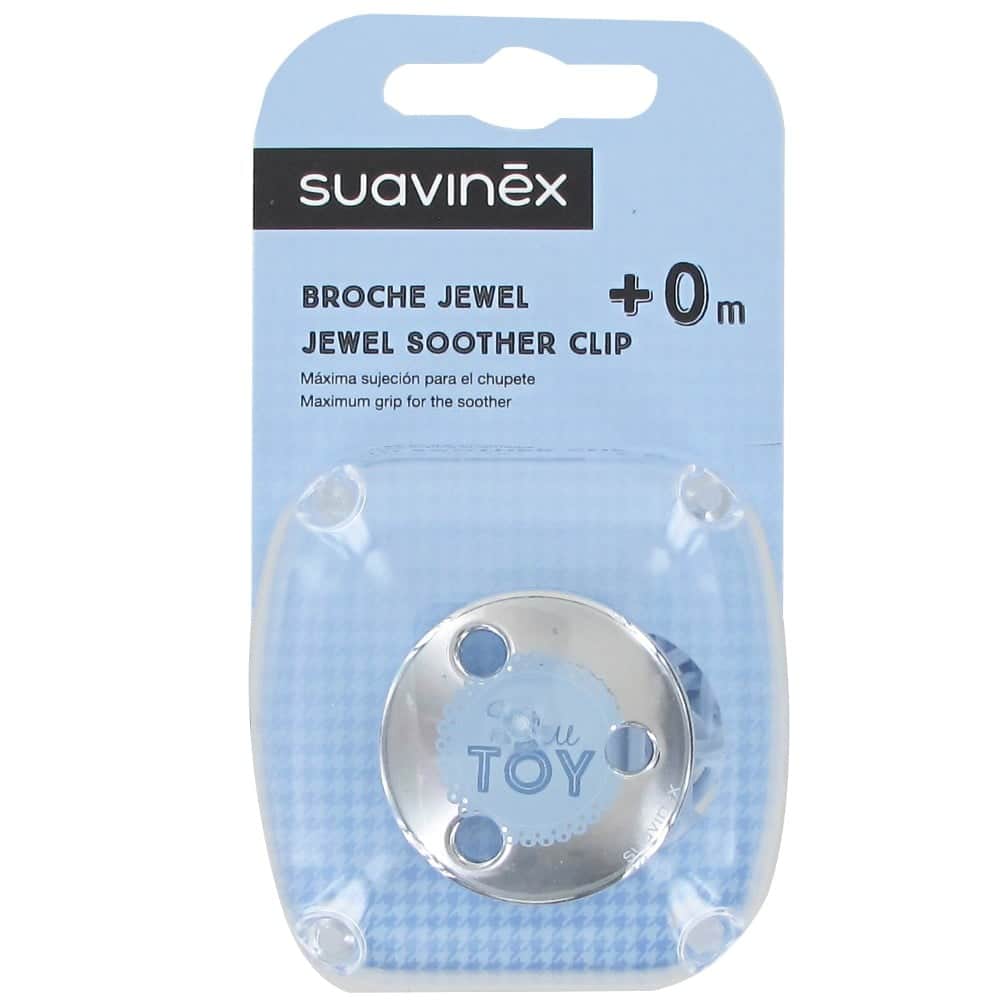 Suavinex Broche Jewel Azul +0 Meses