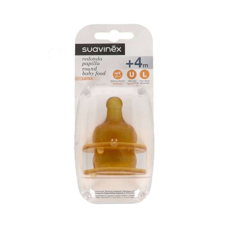 Suavinex Redonda Papilla Flujo Denso +4 Meses