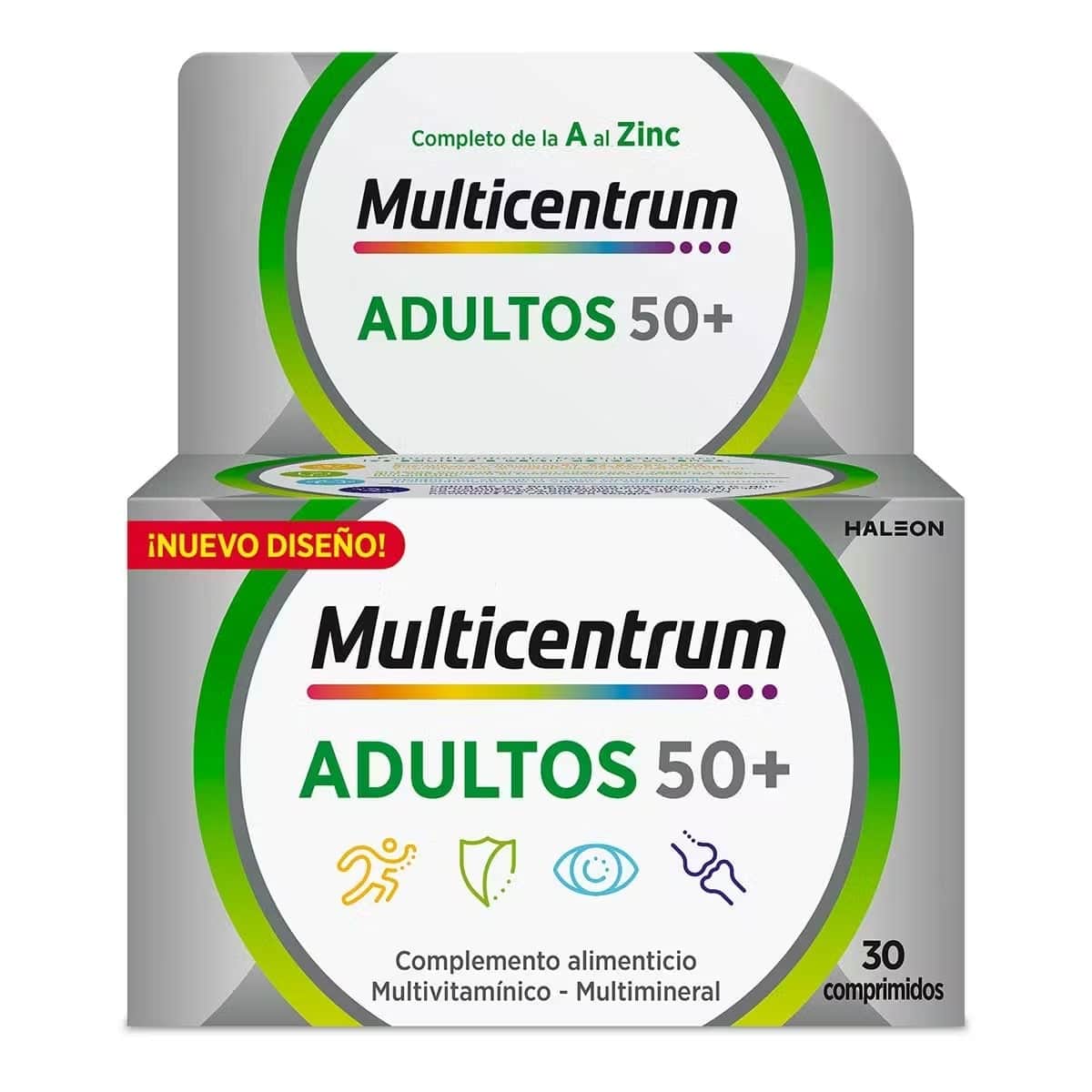 Multicentrum Adultos 50+ 30 comprimidos